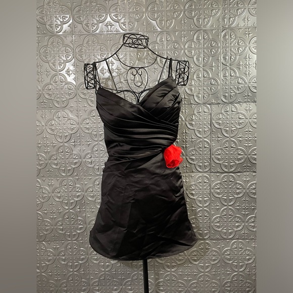 Bill Levkoff Dresses & Skirts - Bill Levkoff 90s Vintage Designer Strapless Sweetheart Party Cocktail Mini Dress